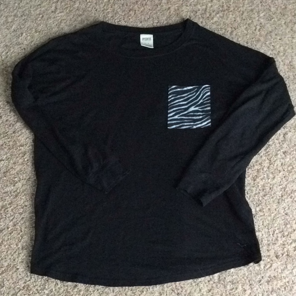 Pink Long Sleeve T Shirt